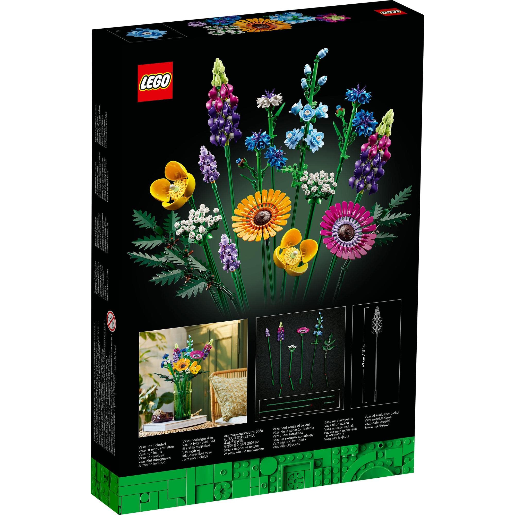 LEGO® Botanicals Bouquet de fleurs sauvages 10313