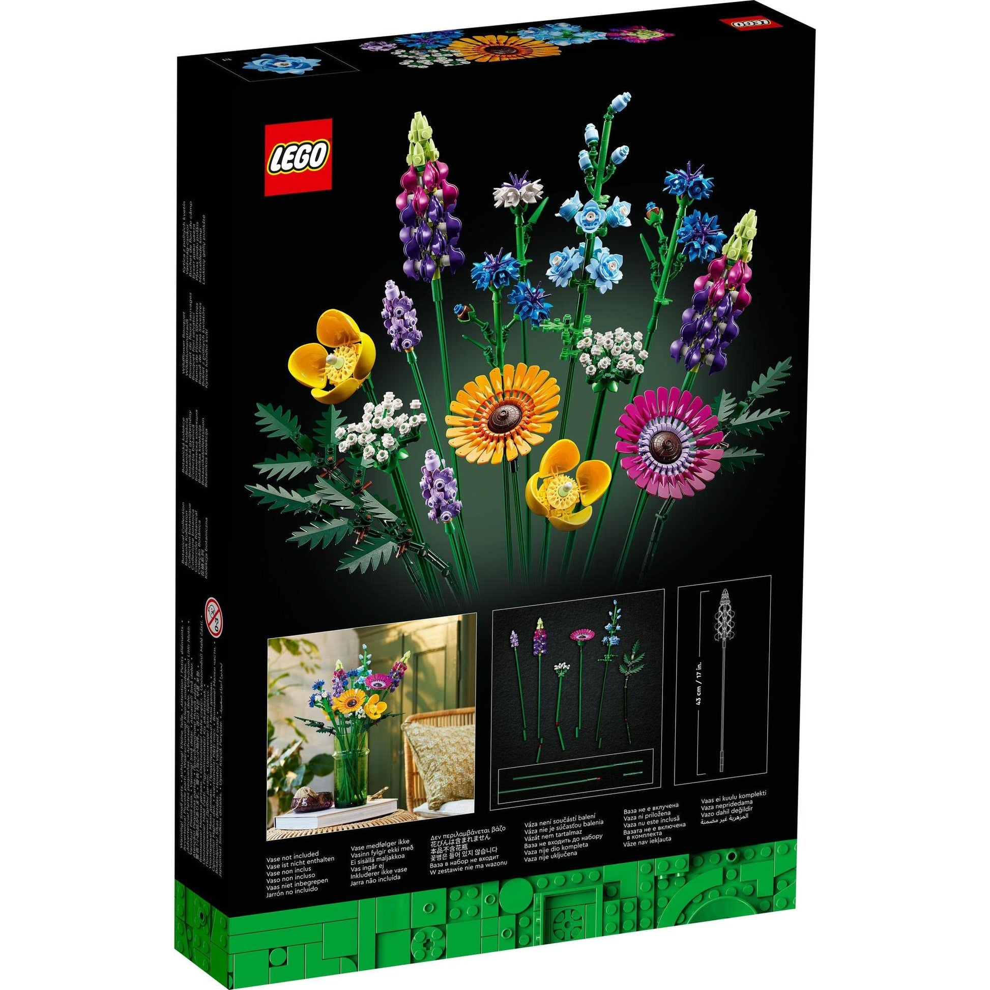 LEGO® Botanicals Bouquet de fleurs sauvages 10313