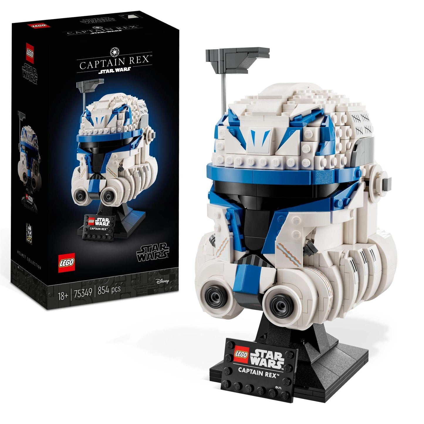 LEGO® Star Wars™ casque du capitaine Rex 75349