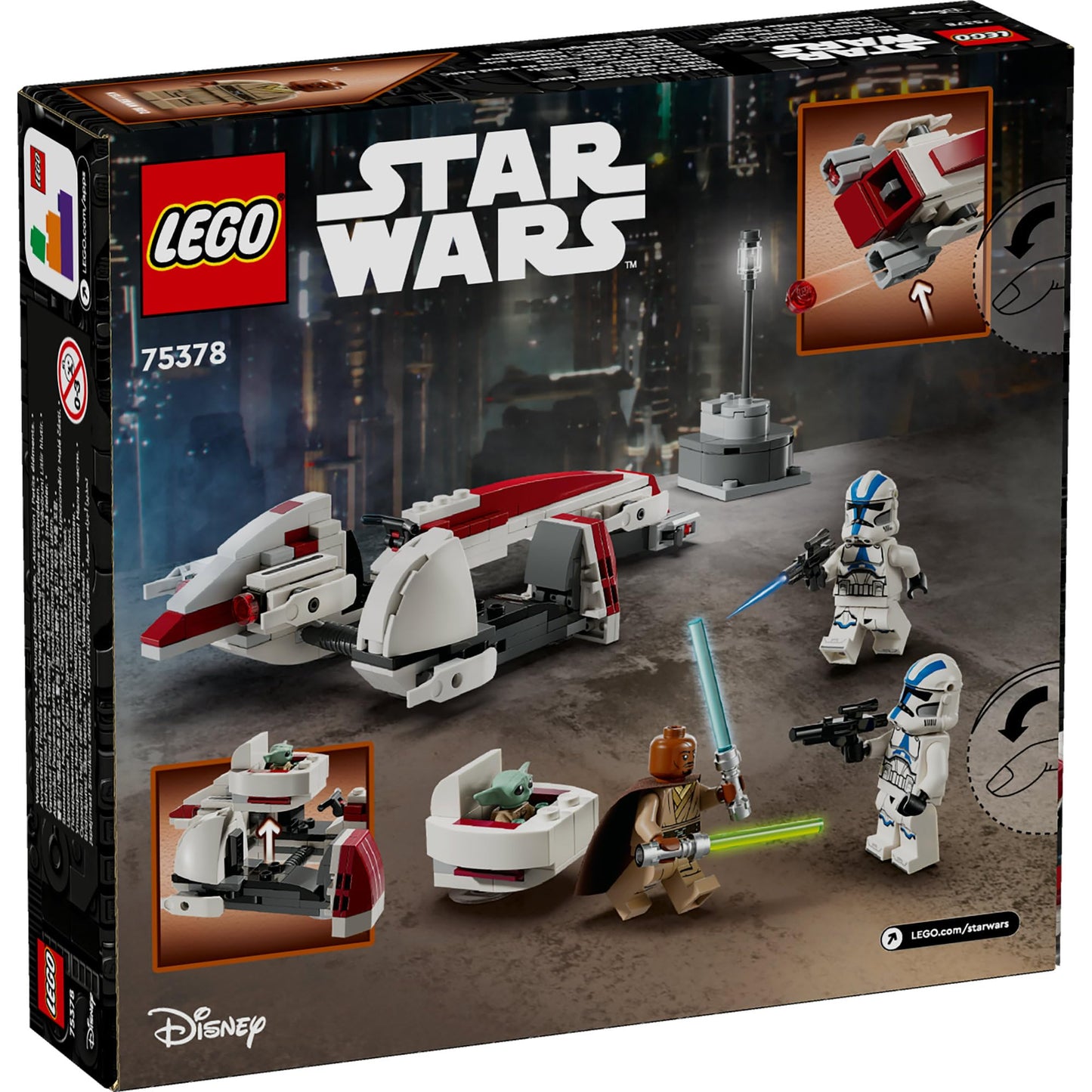 LEGO® Star Wars™ BARC Speeder Escape 75378