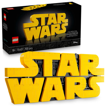 LEGO® Star Wars™ logo en briques 75407