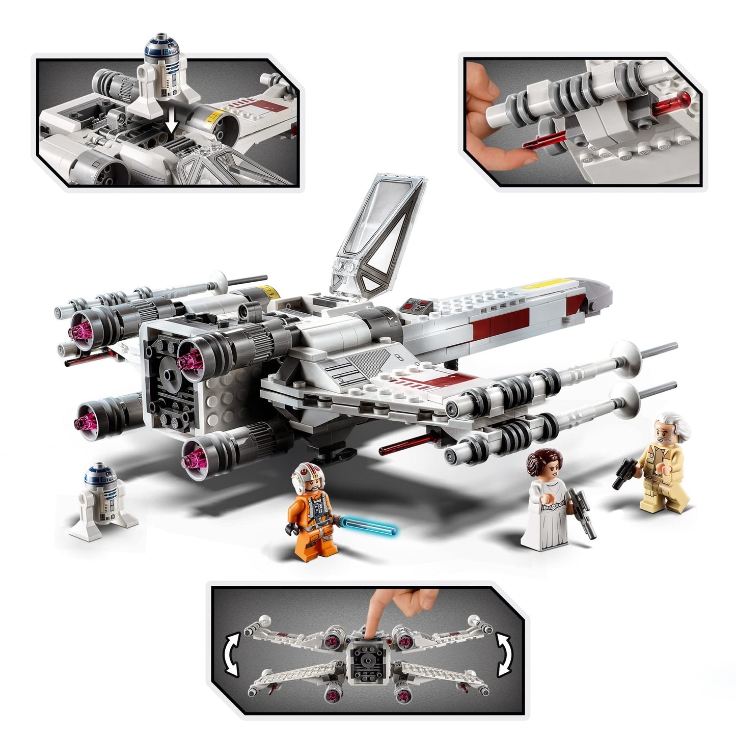 LEGO® Star Wars™ Luke Skywalker’s chasseur X-Wing 75301