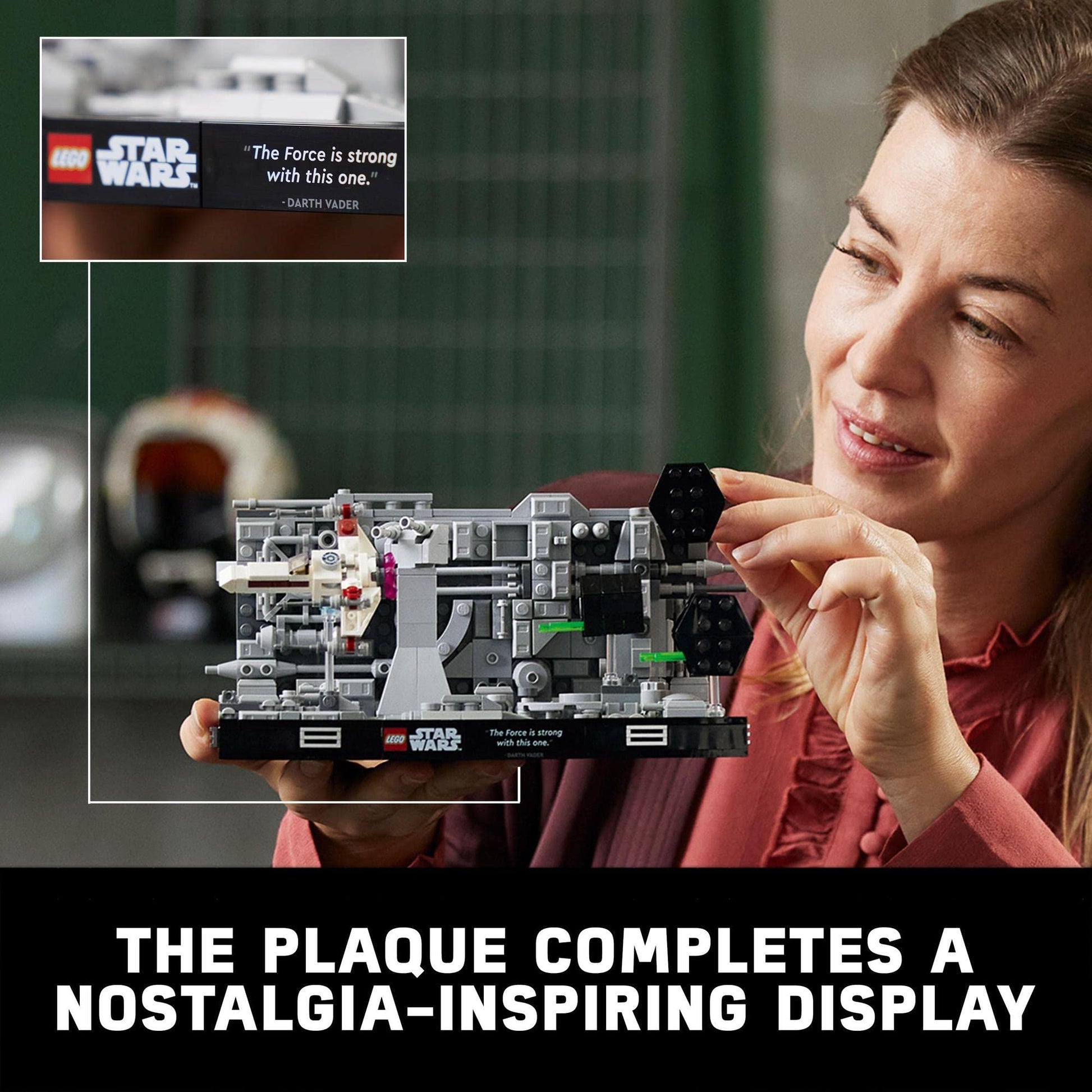 LEGO® Star Wars™ diorama de la tranchée de l’Étoile de la Mort 75329