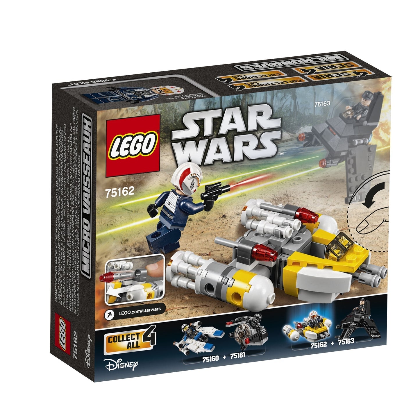 LEGO® Star Wars™ micro-chasseur Y-Wing 75162