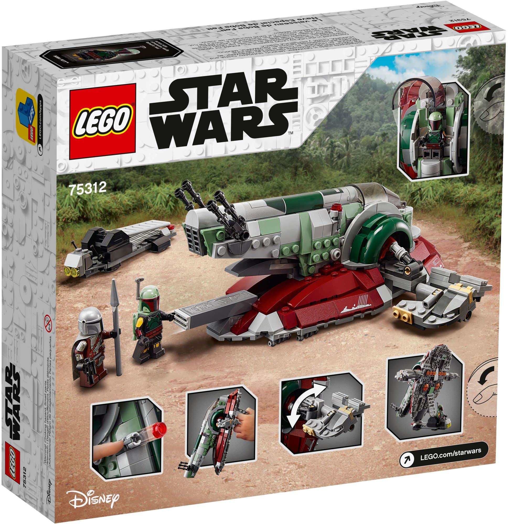 LEGO® Star Wars™ vaisseau de Boba Fett 75312