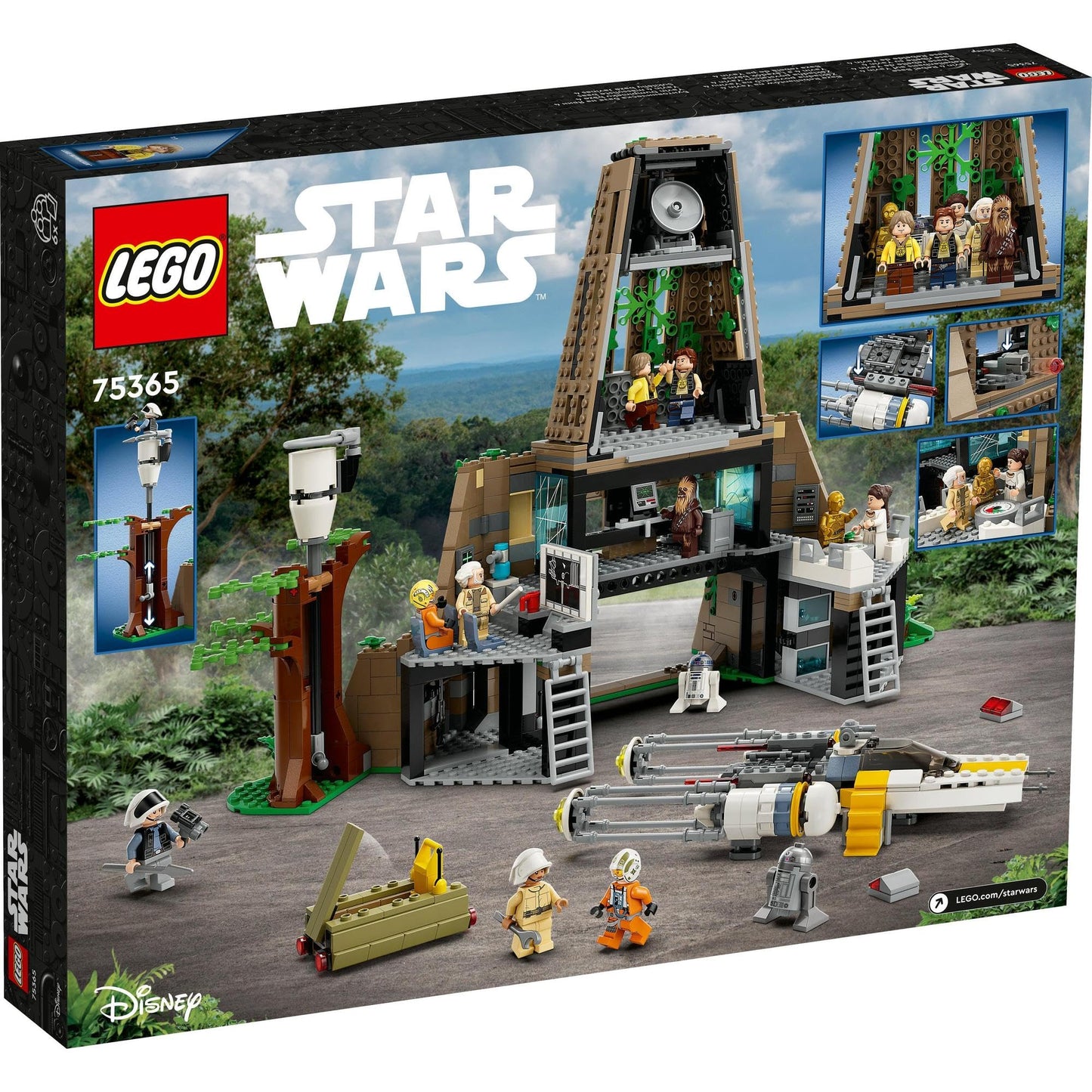 LEGO® Star Wars™ Un nouvel espoir – base rebelle de Yavin 4 75365