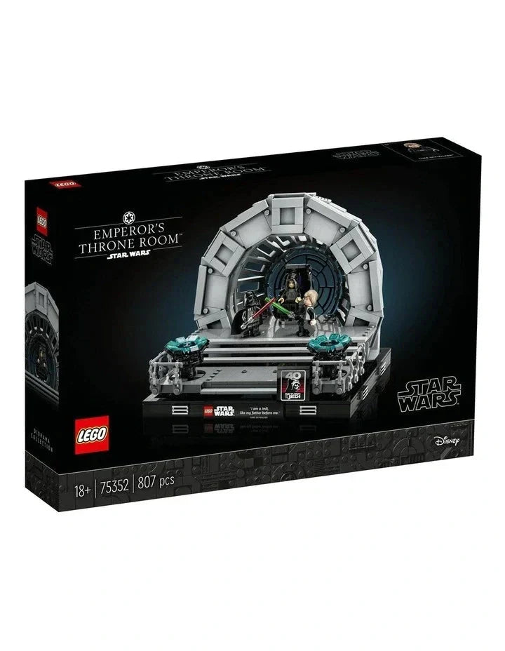 LEGO® Star Wars™ diorama de la salle du trône de l’Empereur 75352