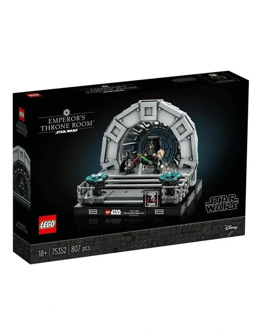 LEGO® Star Wars™ diorama de la salle du trône de l’Empereur 75352