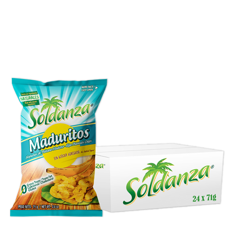 Soldanza Chips de bananes mÃ»res