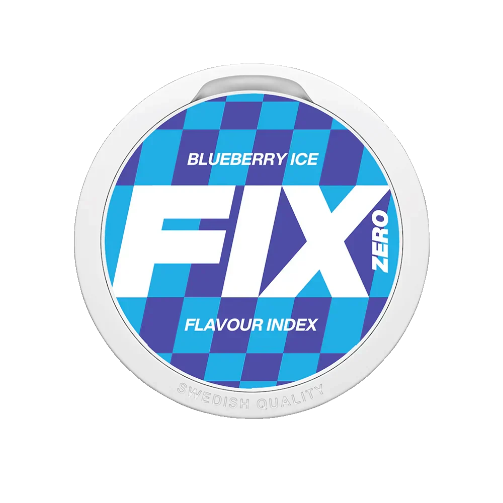 FIX Myrtille Glacée Zero Snus Sans Nicotine