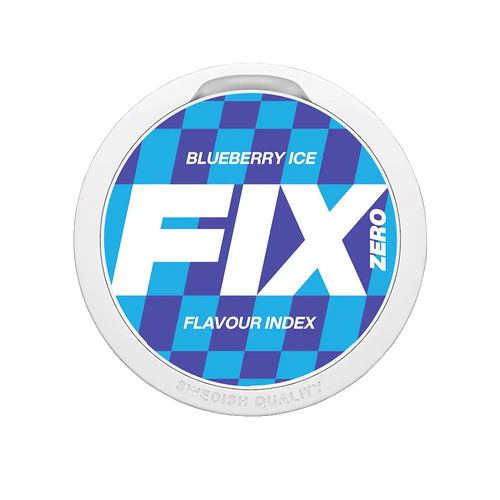 FIX Myrtille Glacée Zero Snus Sans Nicotine