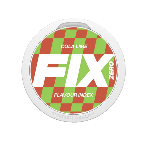 FIX Cola Citron Vert Zero Snus Sans Nicotine