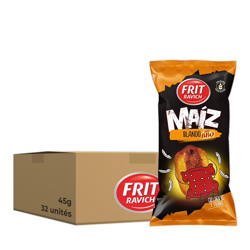 Frit MaÃ¯s doux saveur barbecue