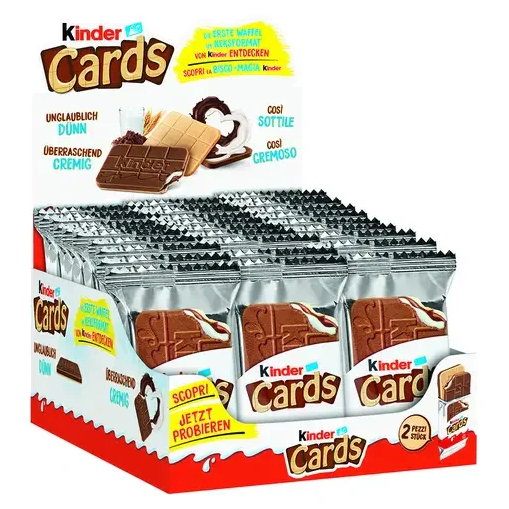 Kinder Cards - Pr├⌐sentoir de Sachets