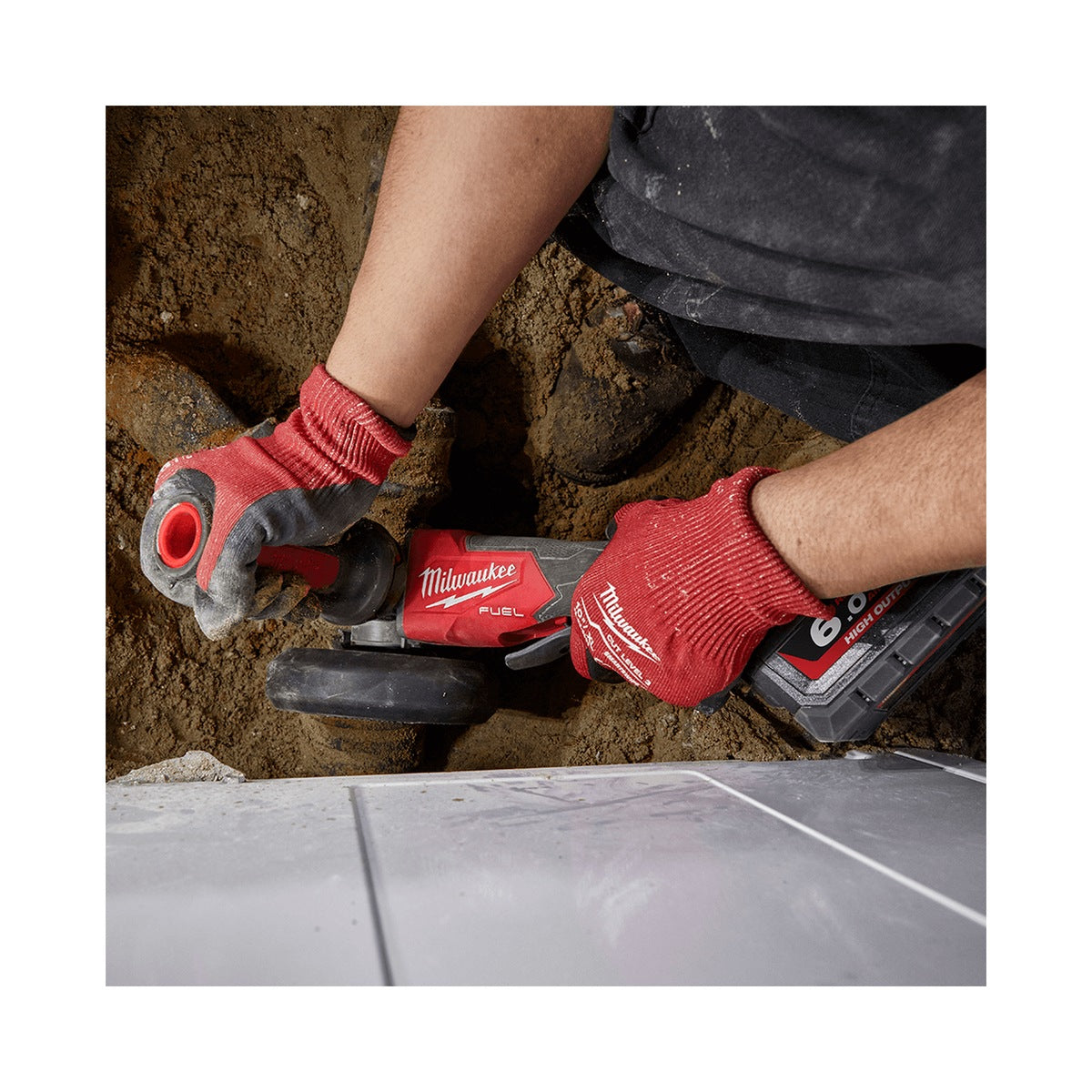 Milwaukee M18 FUEL FAG125XPD-0 Meuleuse d’angle 125 mm – Rouge – Machine seule