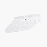 Lot de 6 paires de chaussettes basses - Blanc