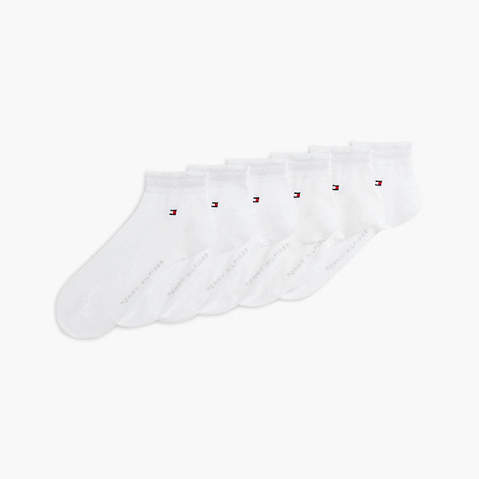 Lot de 6 paires de chaussettes basses - Blanc
