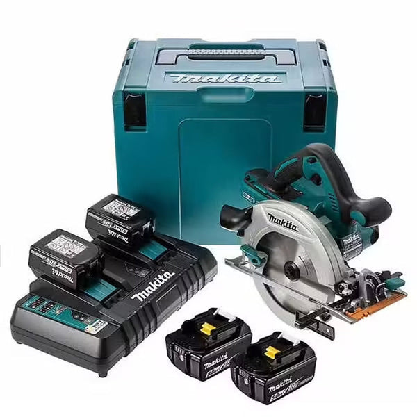 Scie circulaire Ø 190 mm 36V LXT® MAKITA DHS710PT4J – 4 x 5 Ah avec coffret et chargeur double