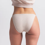 LIGHTWEIGHT COTTON BIKINI 10-PACK | HEATHER SOOT MULTI