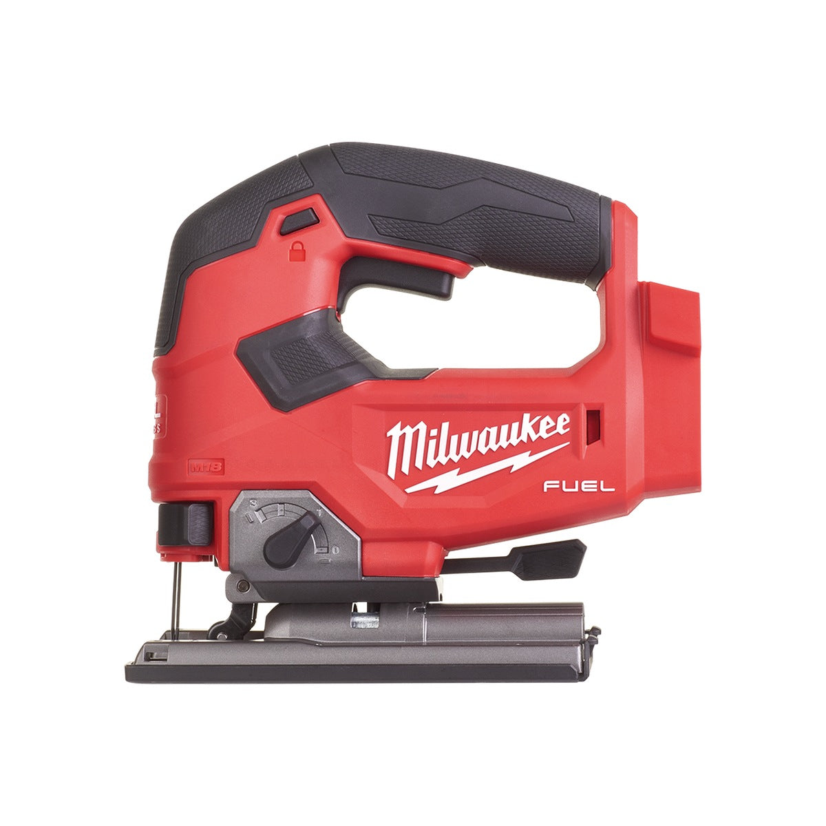 Milwaukee M18 FUEL FJS-0 Scie sauteuse poignée D – Rouge – Machine seule
