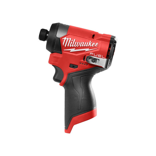 Milwaukee M12 FUEL FID2-0 Visseuse à chocs compacte 1/4" – Rouge – Machine seule