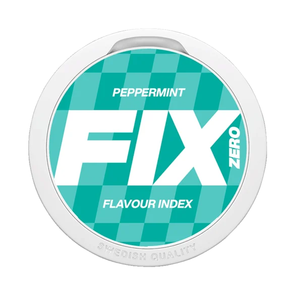 FIX Menthe Poivrée Zero Snus Sans Nicotine