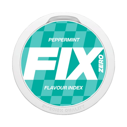 FIX Menthe Poivrée Zero Snus Sans Nicotine
