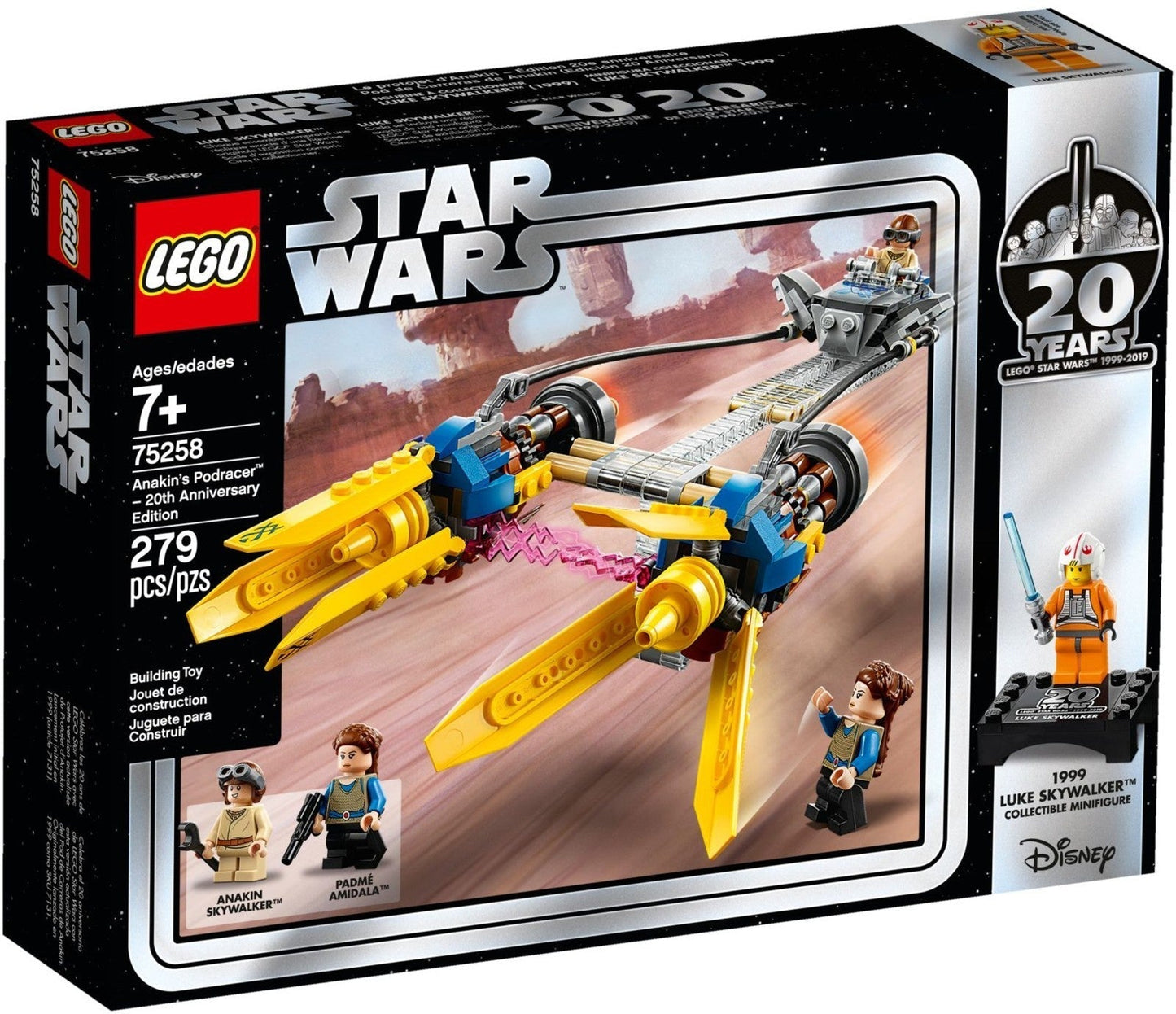 LEGO® Star Wars™ Anakin's Podracer - édition 20e anniversaire 75258