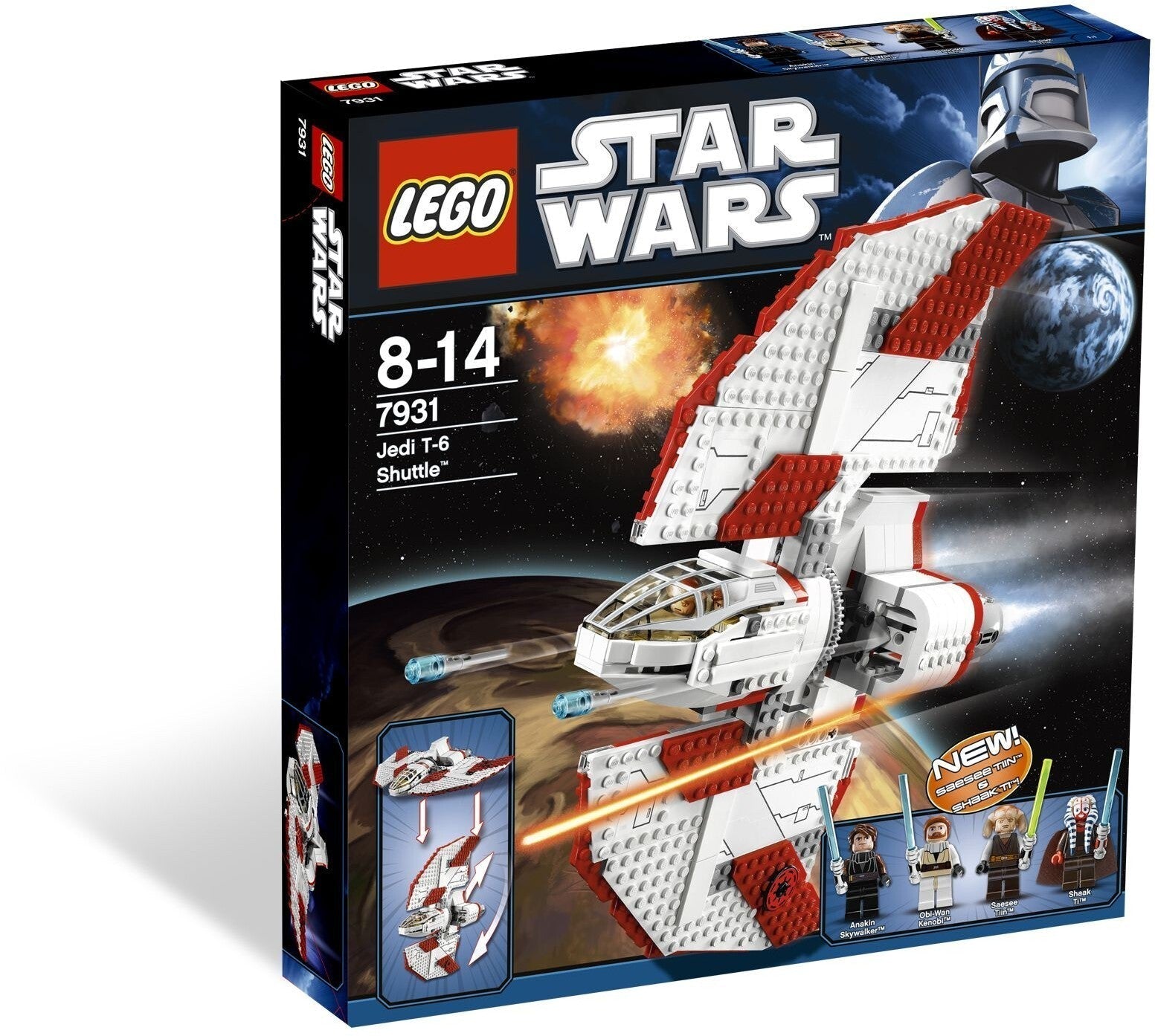 LEGO® Star Wars™ navette Jedi T-6 7931