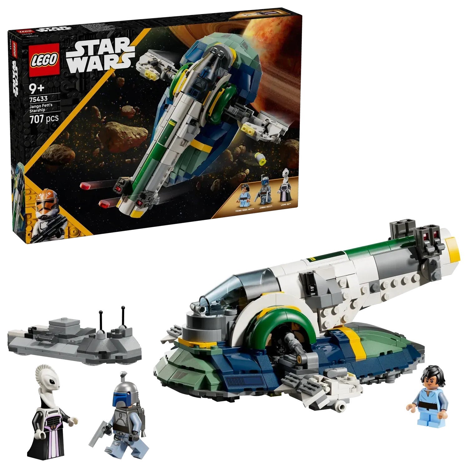 LEGO® Star Wars™ Jango Fett's Starship 75433
