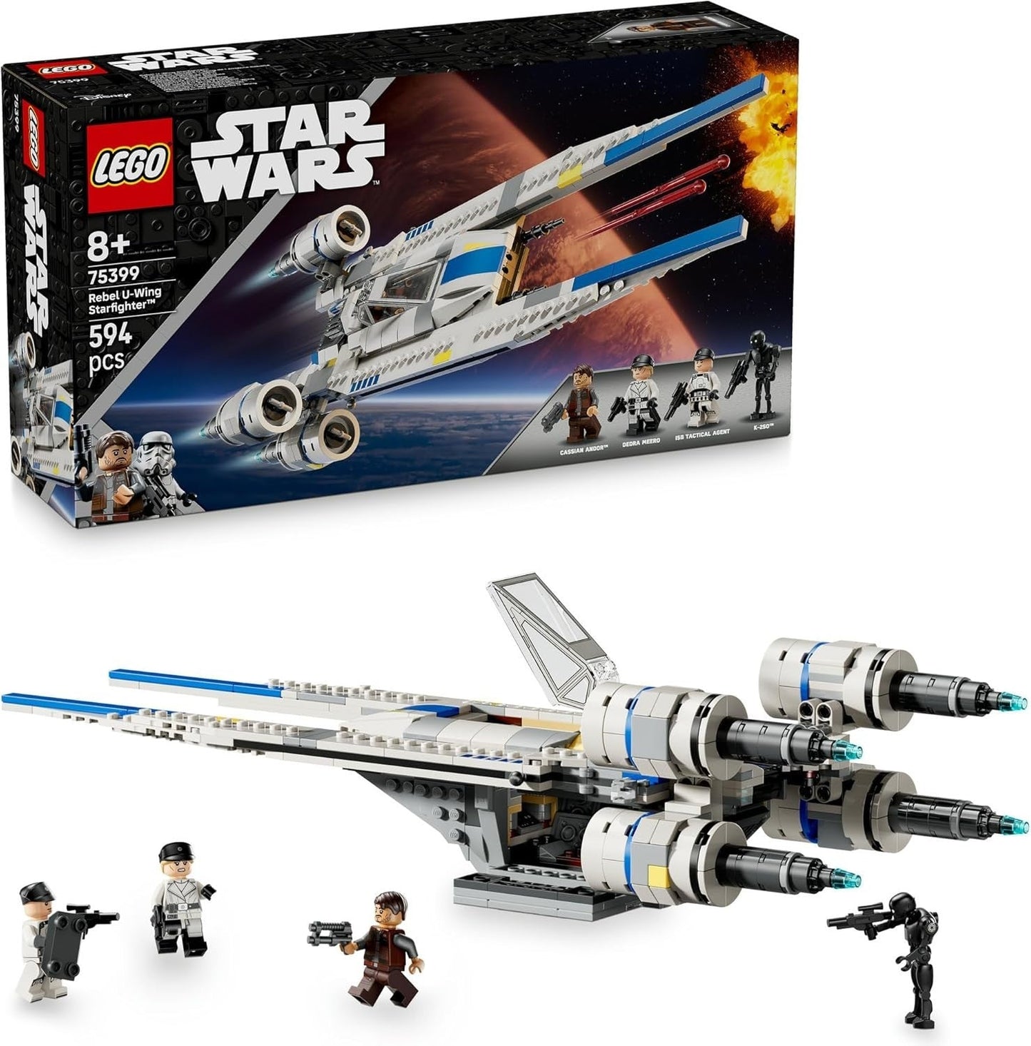LEGO® Star Wars™ Andor U-Wing rebelle chasseur stellaire 75399