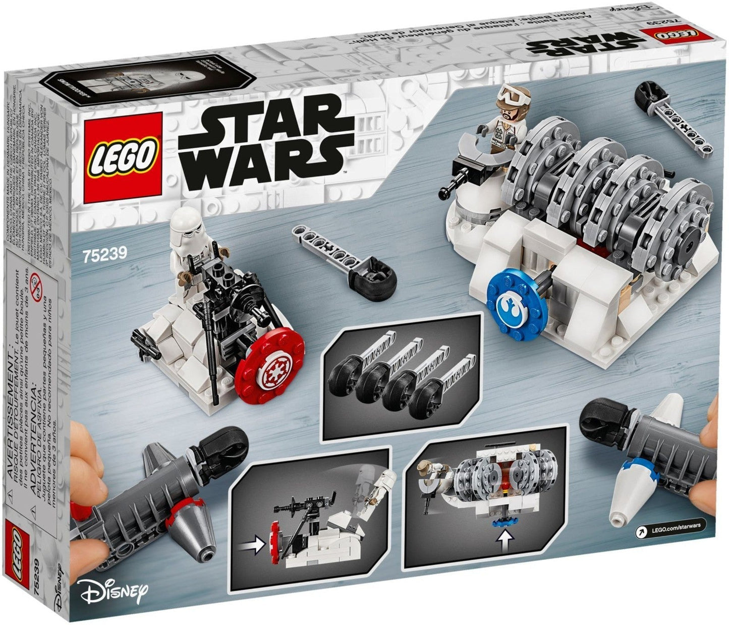 LEGO® Star Wars™ Action Battle attaque du générateur de Hoth 75239