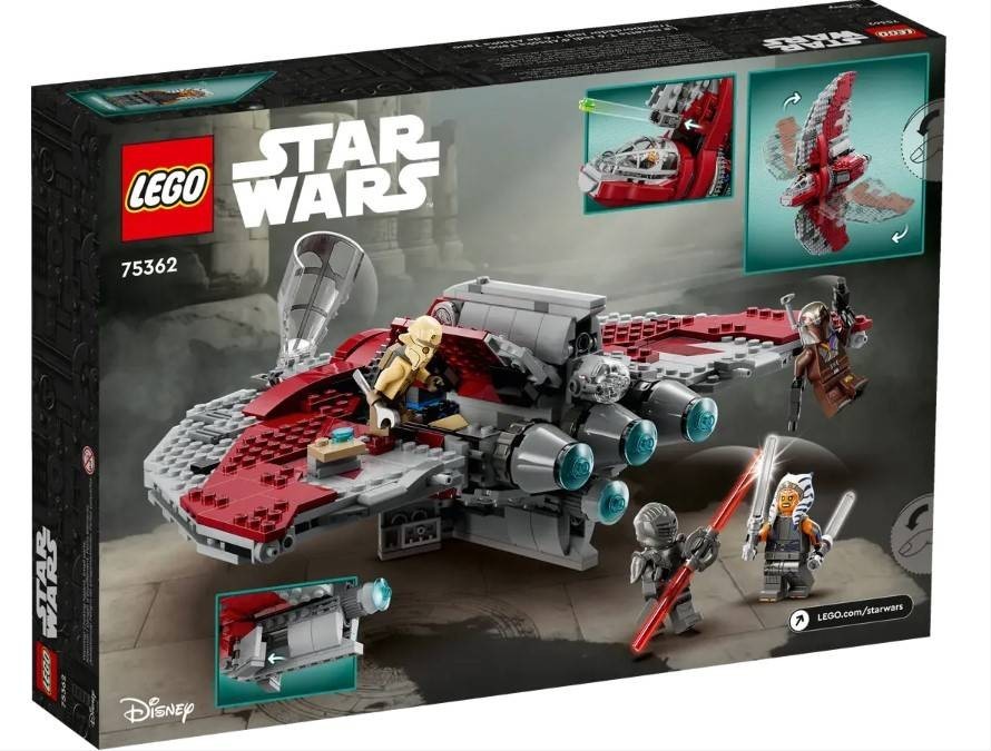 LEGO® Star Wars™ navette Jedi T-6 d’Ahsoka Tano 75362