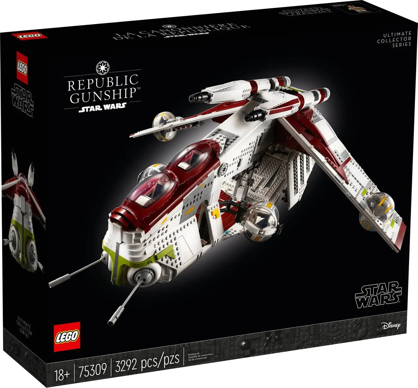 LEGO® Star Wars™ canonnière de la République 75309