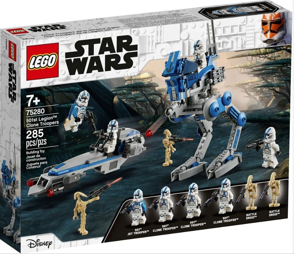 LEGO® Star Wars™ soldats clones de la 501e Légion 75280