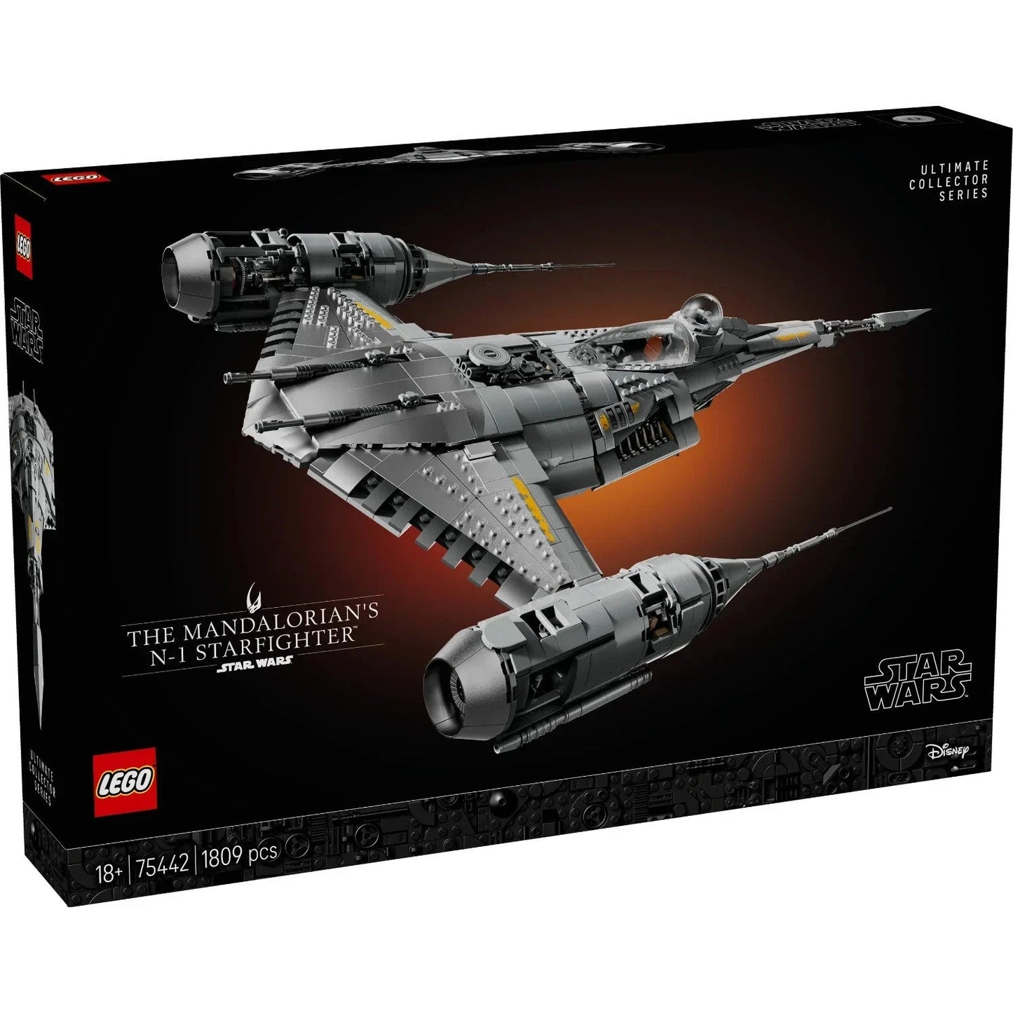 LEGO® Star Wars™ UCS The Mandalorian’s N-1 chasseur stellaire 75442