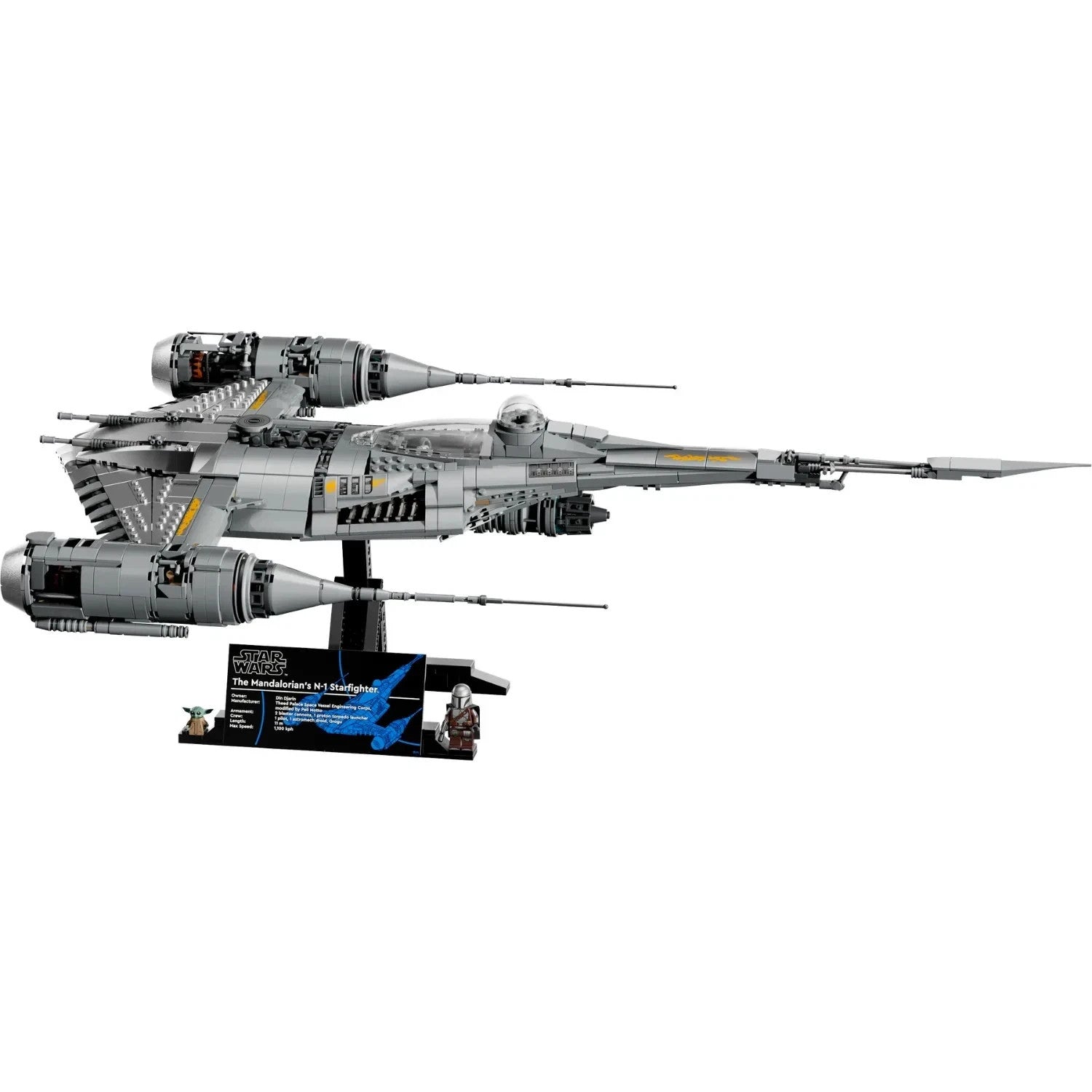 LEGO® Star Wars™ UCS The Mandalorian’s N-1 chasseur stellaire 75442