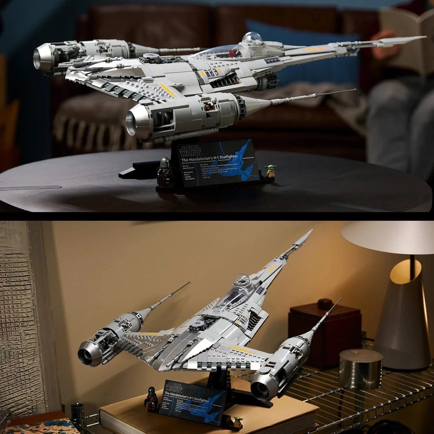 LEGO® Star Wars™ UCS The Mandalorian’s N-1 chasseur stellaire 75442