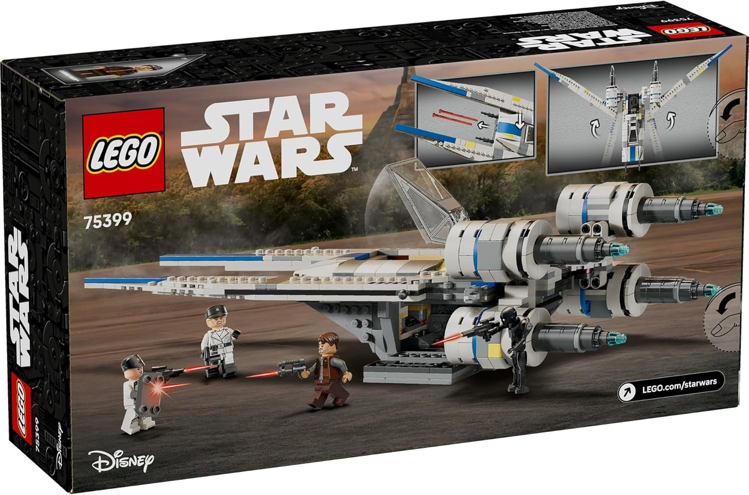 LEGO® Star Wars™ Andor U-Wing rebelle chasseur stellaire 75399