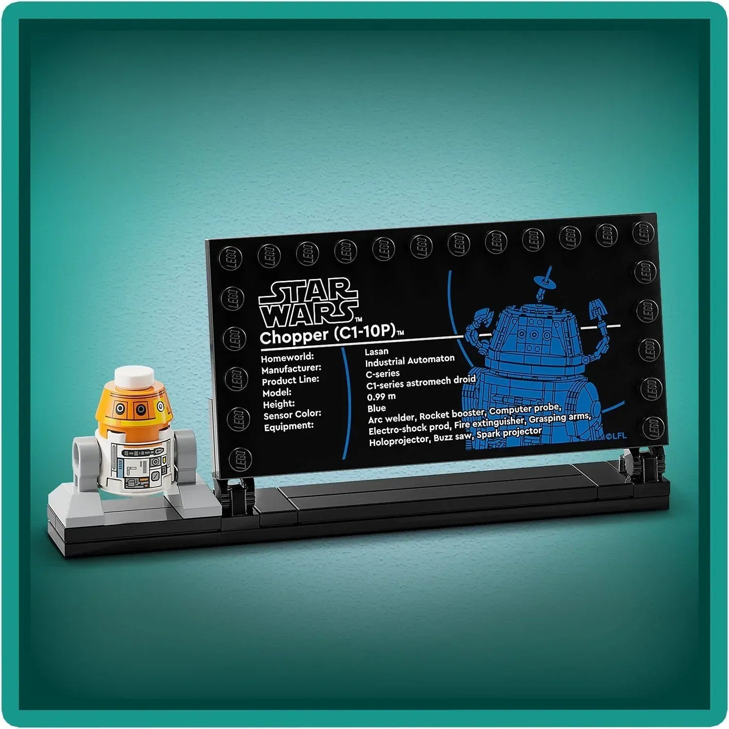 LEGO® Star Wars™ Chopper (C1-10P) droïde astromécano 75416