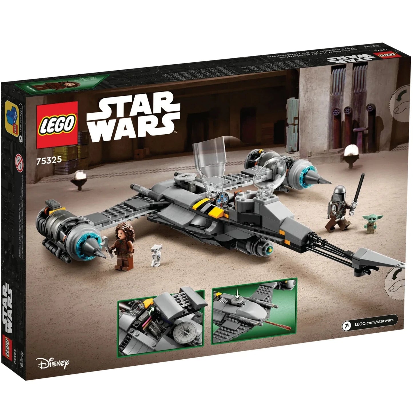 LEGO® Star Wars™ The Mandalorian’s N-1 chasseur stellaire 75325