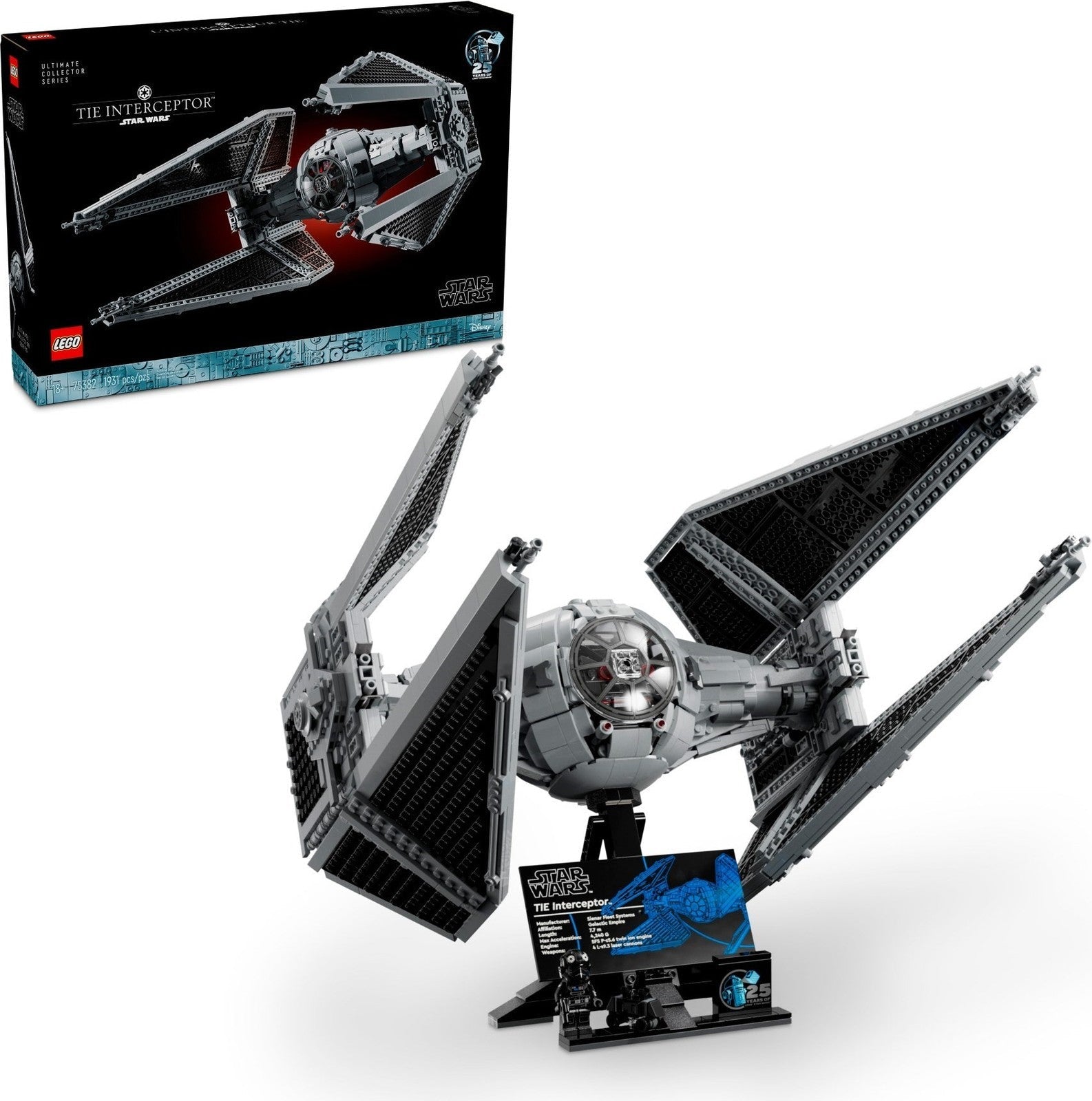LEGO® Star Wars™ TIE Interceptor UCS 75382