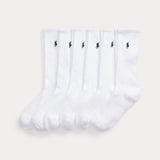 6 paires de chaussettes sport coton - Blanc
