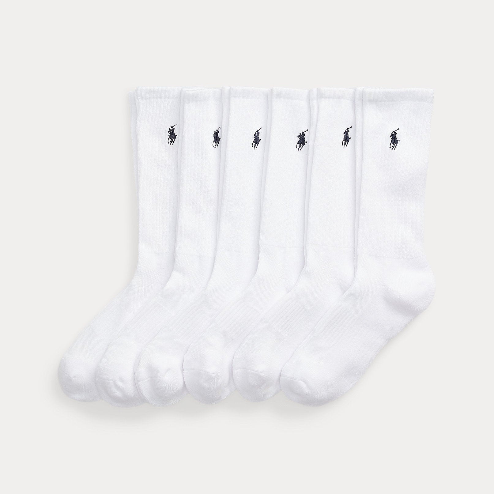 6 paires de chaussettes sport coton - Blanc