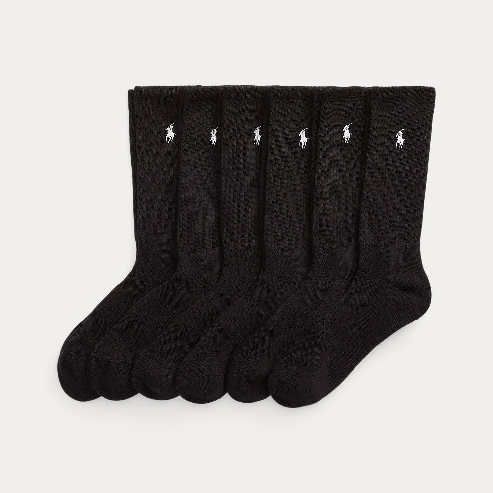 6 paires de chaussettes sport coton - Noir