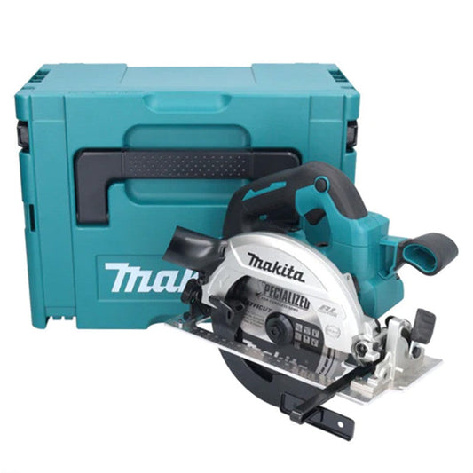 Scie circulaire 18V 165 mm sans charbon MAKITA DHS661ZJ avec MAKPAC, sans batterie ni chargeur